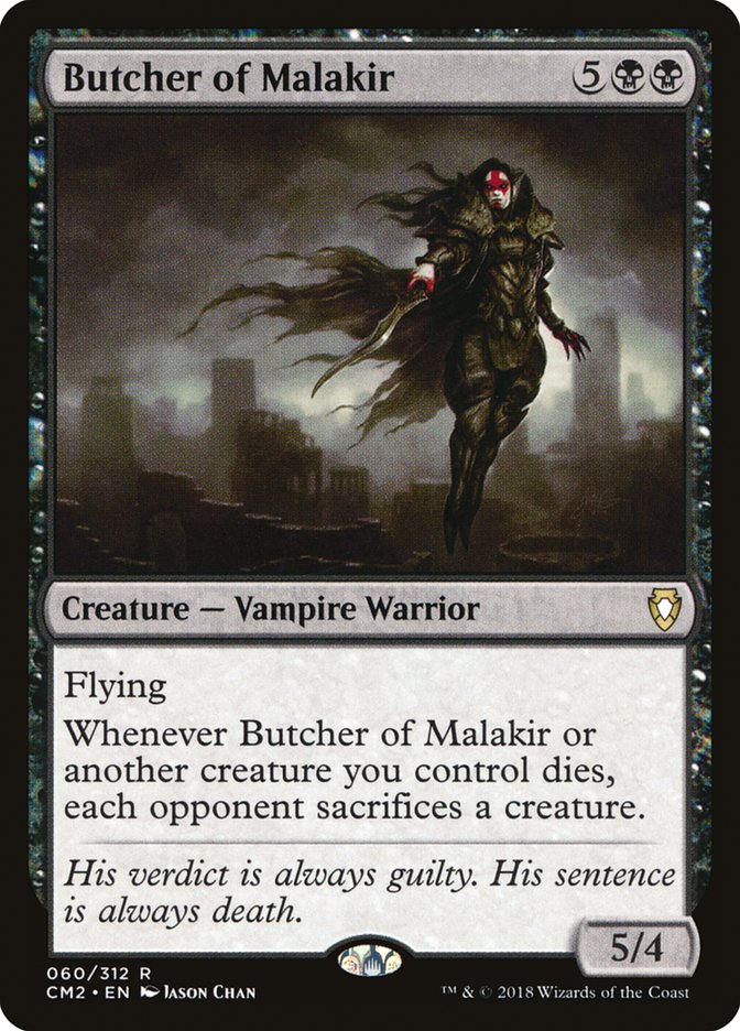 {R} Butcher of Malakir [Commander Anthology Volume II][CM2 060]