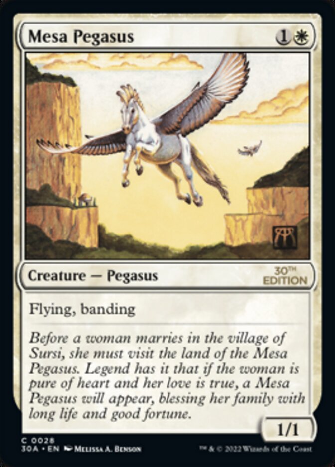 {C} Mesa Pegasus [30th Anniversary Edition][30A 028]