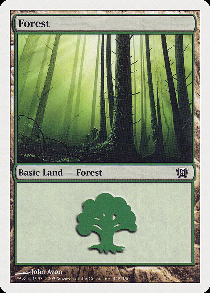 {B}[8ED 348] Forest (348) [Eighth Edition]