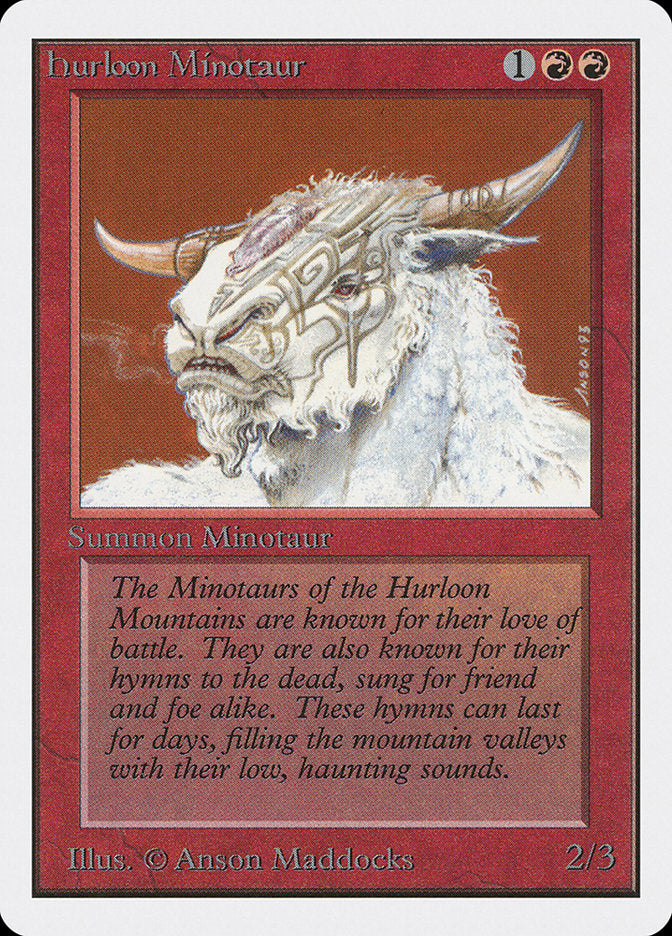 {C} Hurloon Minotaur [Unlimited Edition][2ED 159]