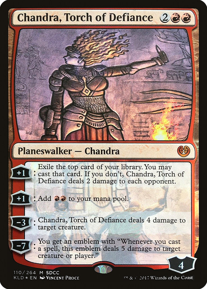 {R} Chandra, Torch of Defiance [San Diego Comic-Con 2017][PA SD17 110]