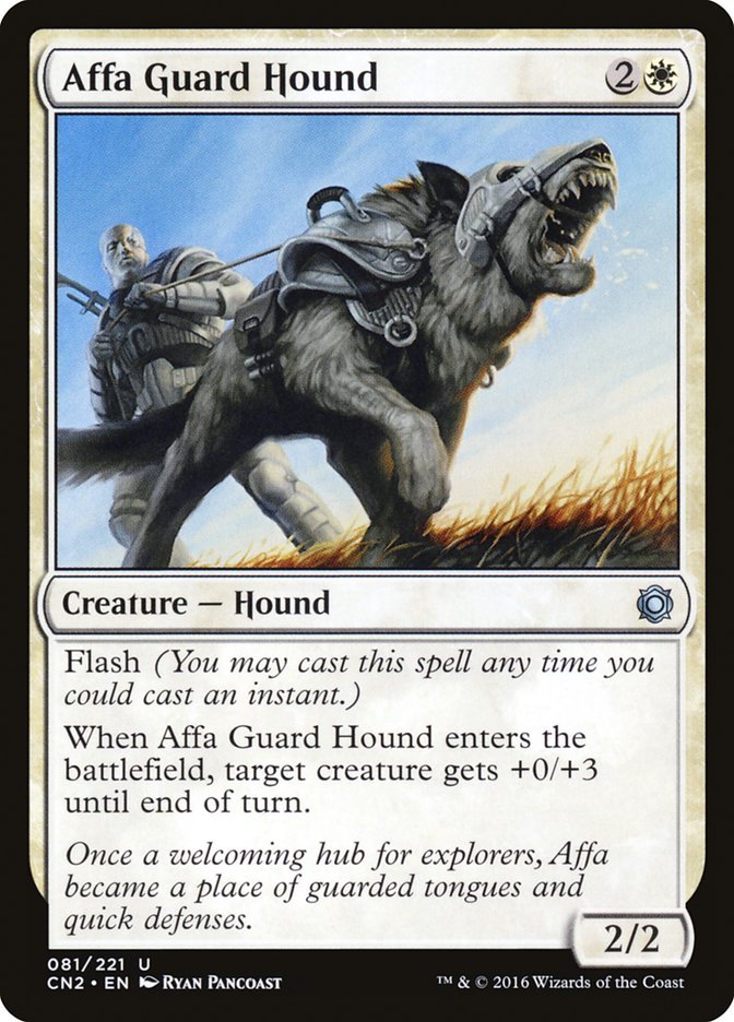{C} Affa Guard Hound [Conspiracy: Take the Crown][CN2 081]