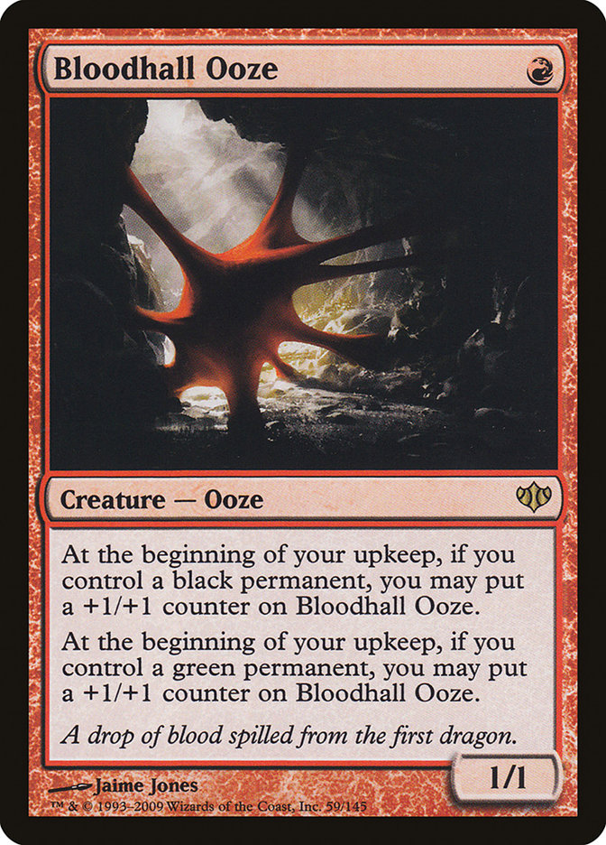 {R} Bloodhall Ooze [Conflux][CON 059]