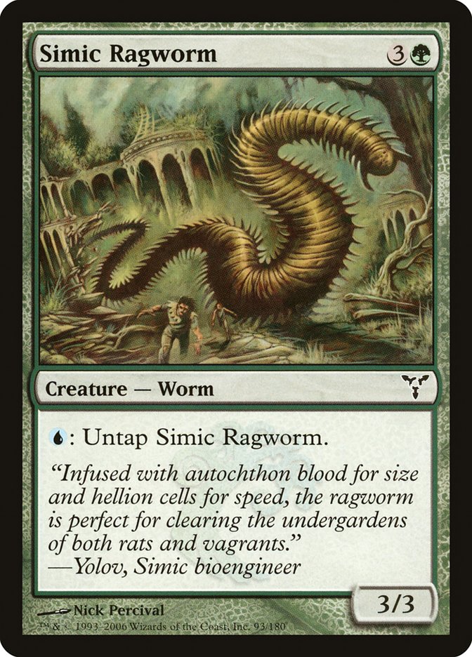 {C} Simic Ragworm [Dissension][DIS 093]