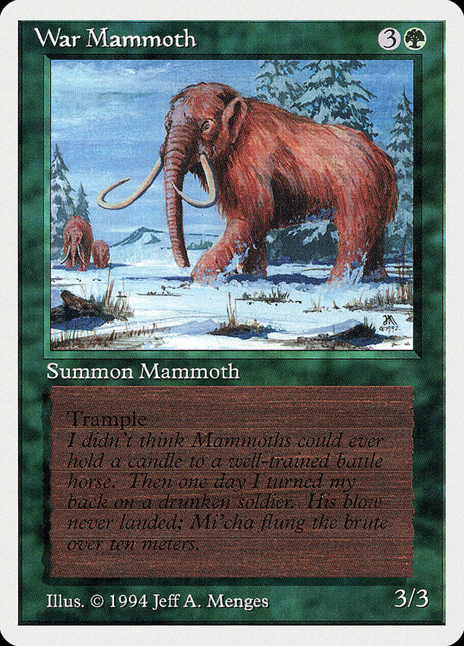 {C} War Mammoth [Summer Magic / Edgar][SUM 228]