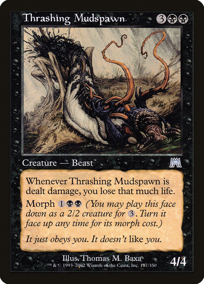 {C} Thrashing Mudspawn [Onslaught][ONS 177]