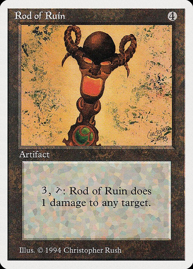 {C} Rod of Ruin [Summer Magic / Edgar][SUM 273]