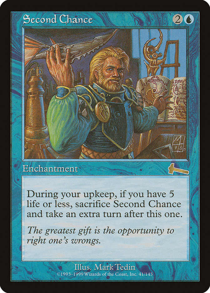 {R} Second Chance [Urza's Legacy][ULG 041]
