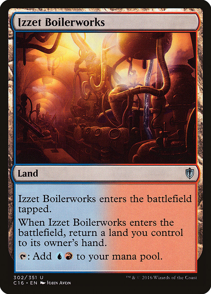 {C} Izzet Boilerworks [Commander 2016][C16 302]