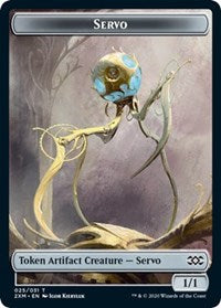 {T} Servo // Shapeshifter Double-sided Token [Double Masters Tokens][T2XM 025]