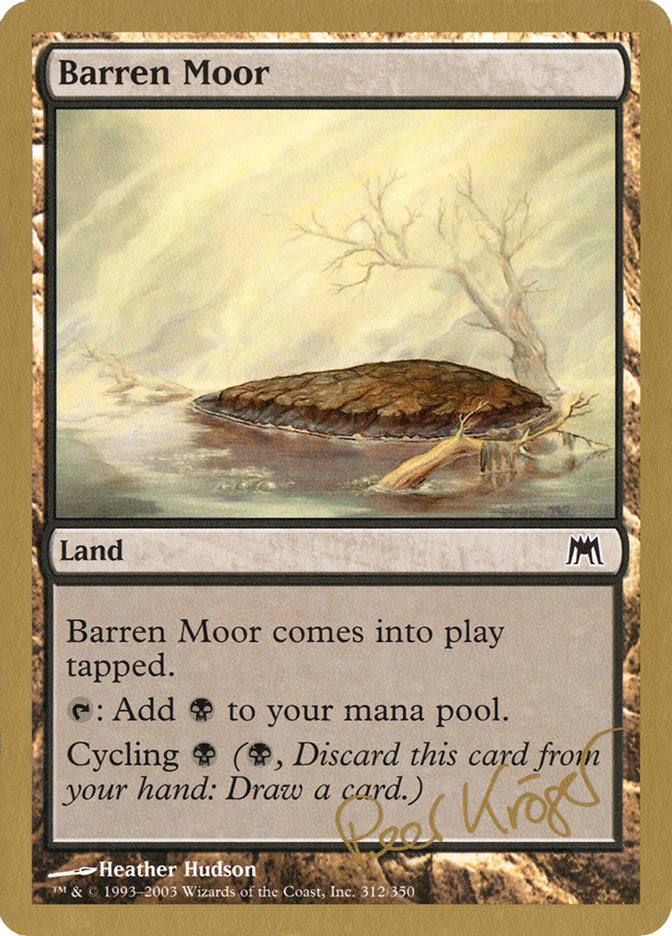 {C} Barren Moor (Peer Kroger) [World Championship Decks 2003][GB WC03 PK312]