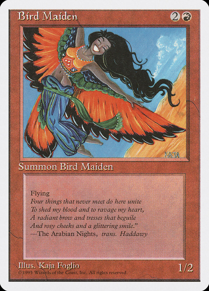{C} Bird Maiden [Fourth Edition][4ED 177]