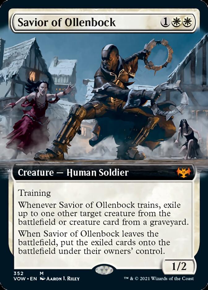 {@R} Savior of Ollenbock (Extended Art) [Innistrad: Crimson Vow][VOW 352]