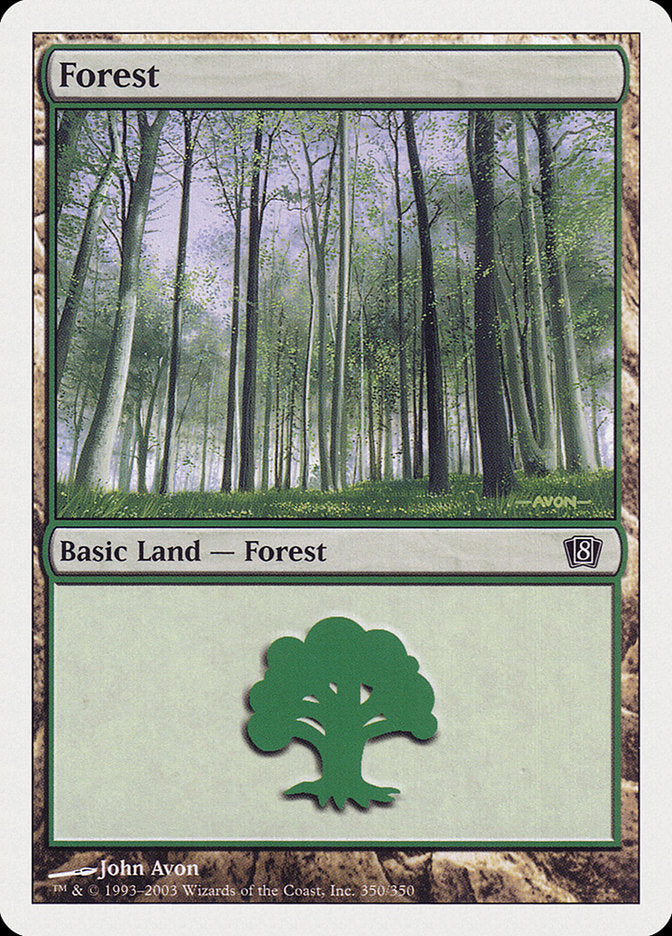 {B}[8ED 350] Forest (350) [Eighth Edition]