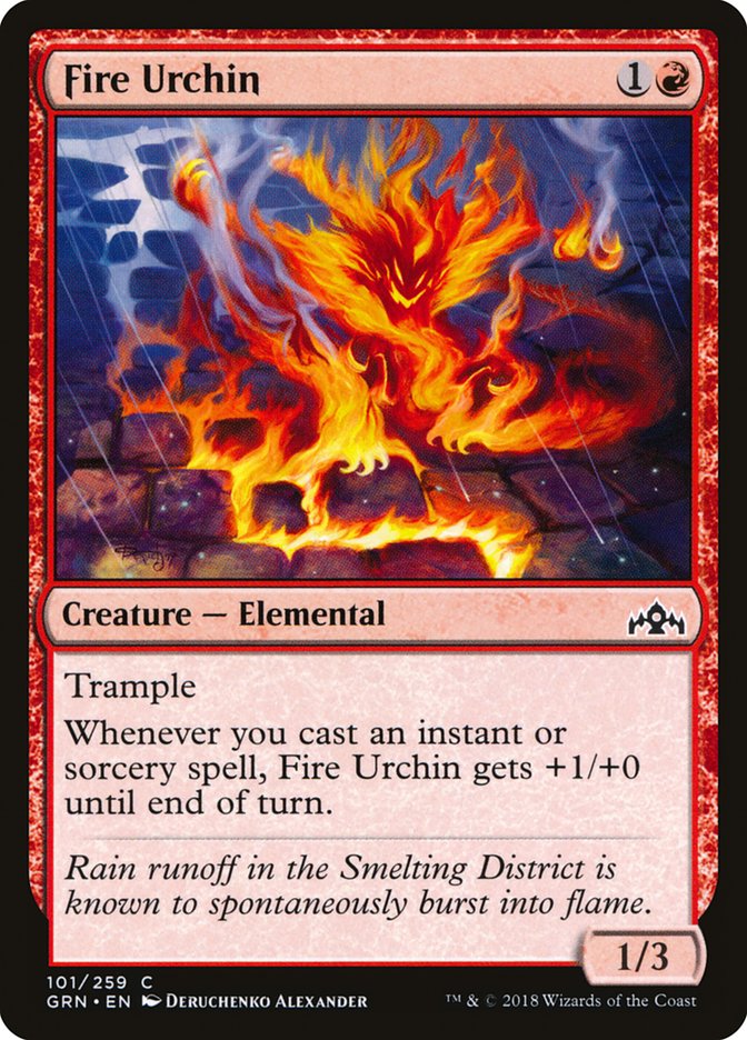 {C} Fire Urchin [Guilds of Ravnica][GRN 101]