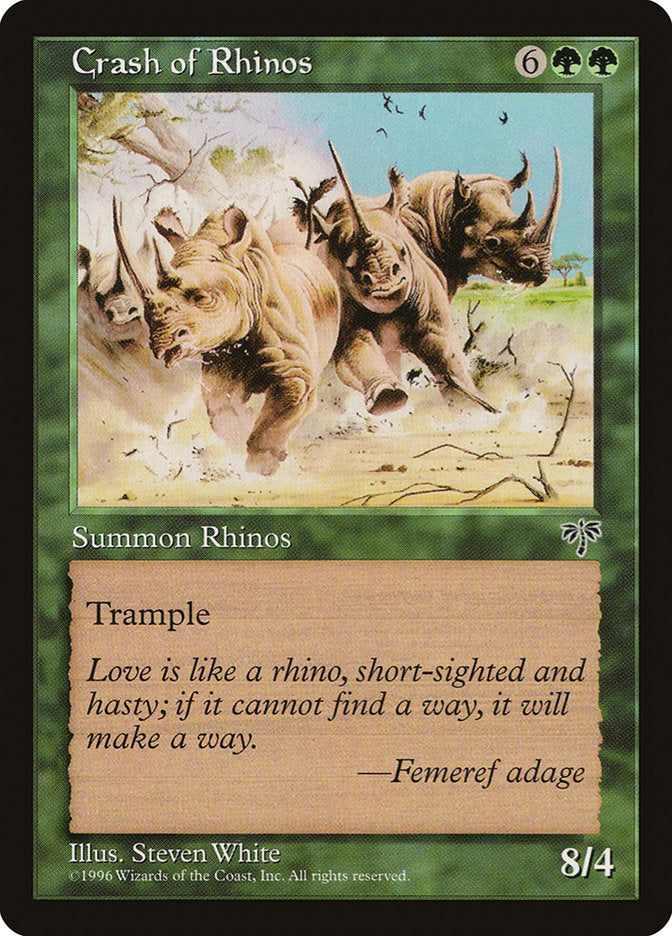 {C} Crash of Rhinos [Mirage][MIR 210]