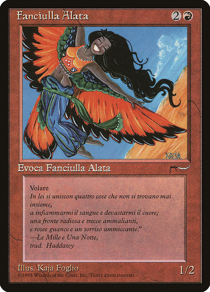 {C} Bird Maiden (Italian) - "Fanciulla Alata" [Rinascimento][RIN 072]