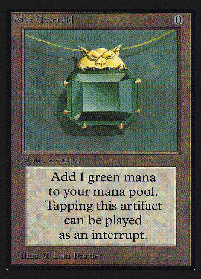 {R} Mox Emerald [Collectorsâ Edition][GB CED 262]