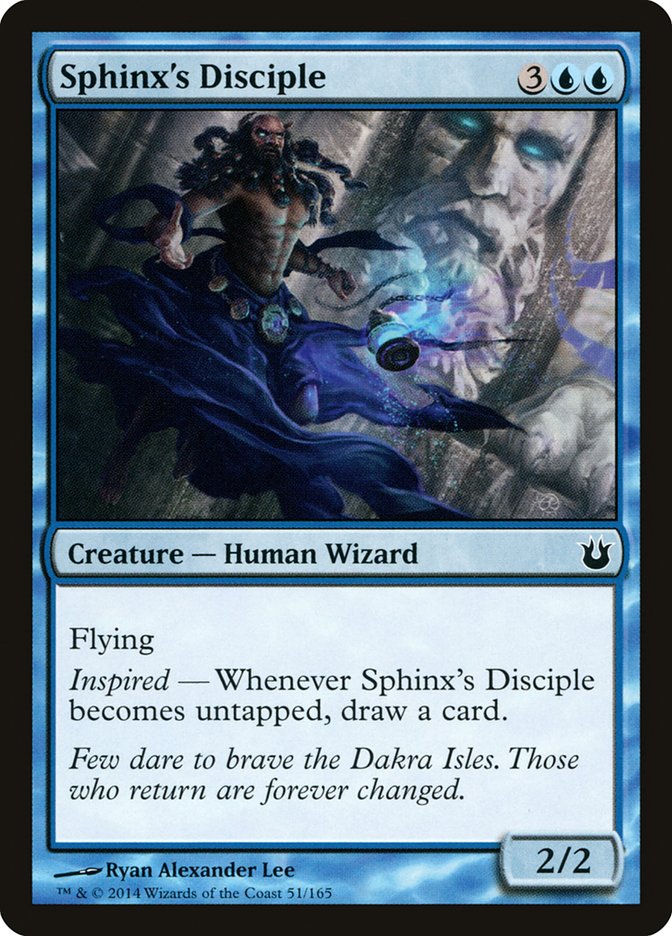 {C} Sphinx's Disciple [Born of the Gods][BNG 051]