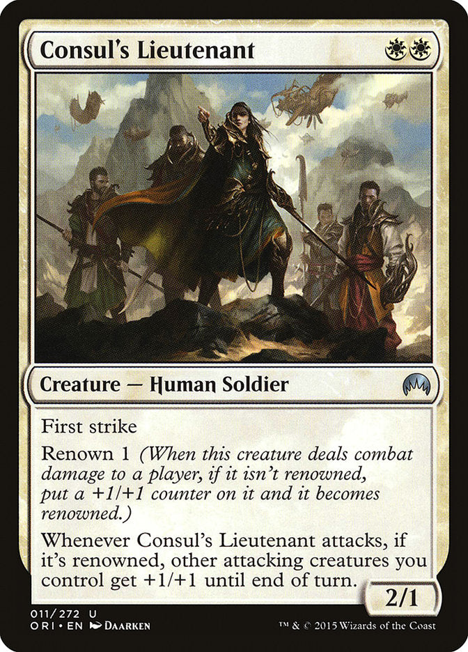 {C} Consul's Lieutenant [Magic Origins][ORI 011]