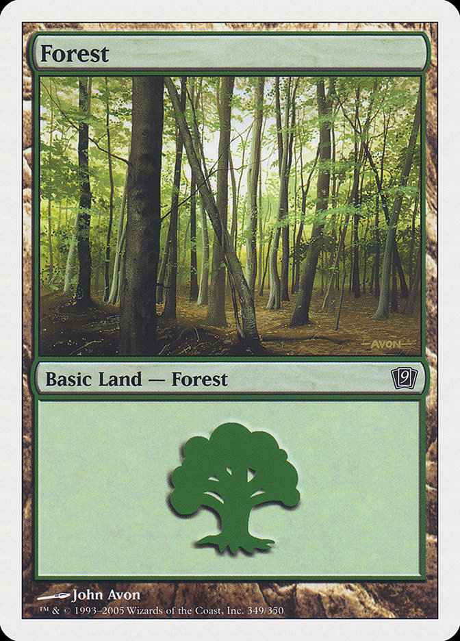 {B}[9ED 349] Forest (349) [Ninth Edition]