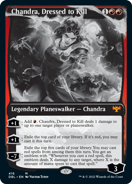 {@R} Chandra, Dressed to Kill [Innistrad: Double Feature][DBL 416]