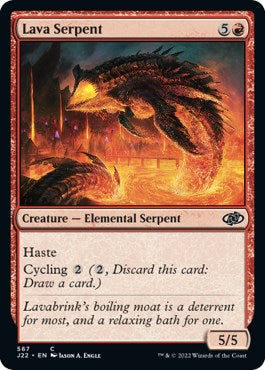 {C} Lava Serpent [Jumpstart 2022][J22 567]