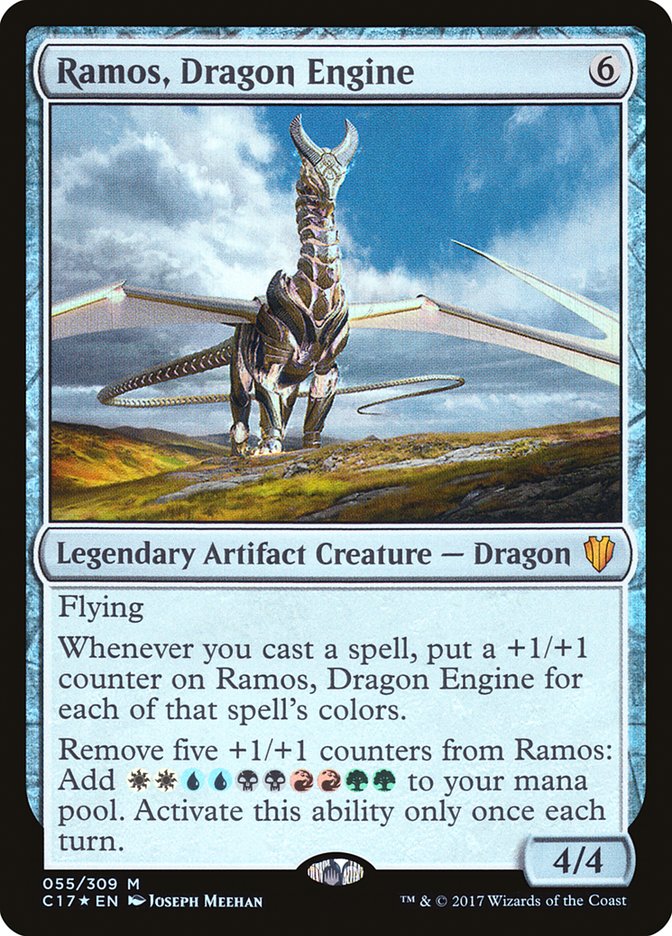 {R} Ramos, Dragon Engine [Commander 2017][C17 055]