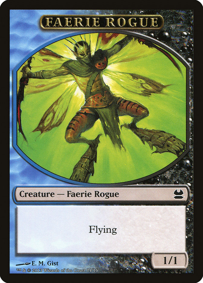 {T} Faerie Rogue Token [Modern Masters Tokens][TMMA 014]