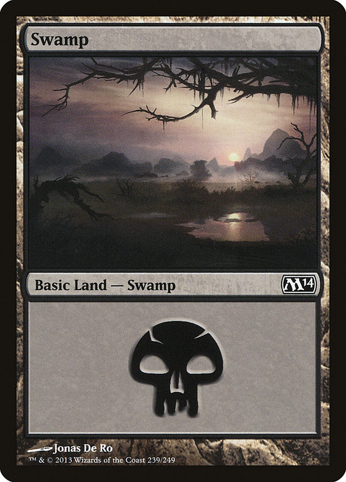 {B}[M14 239] Swamp (239) [Magic 2014]