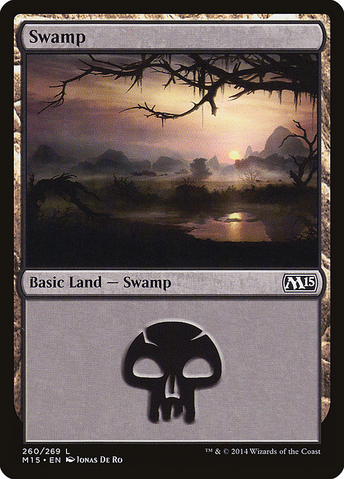 {B}[M15 260] Swamp (260) [Magic 2015]