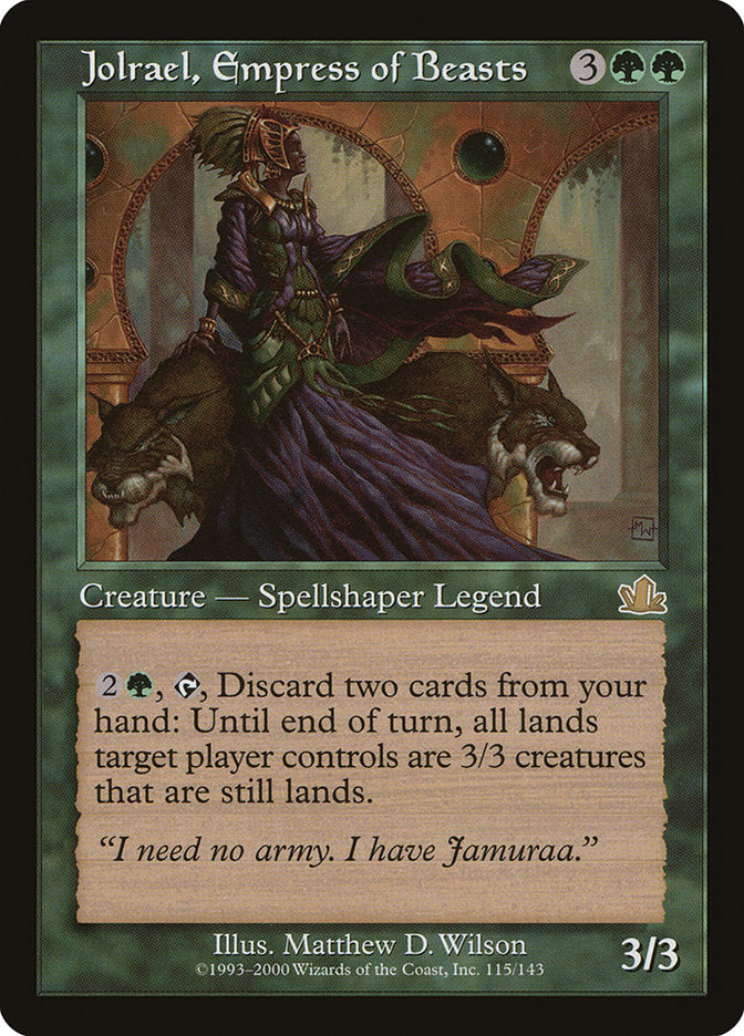{R} Jolrael, Empress of Beasts [Prophecy][PCY 115]
