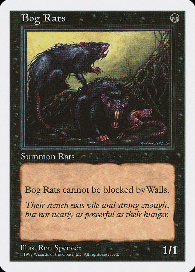 {C} Bog Rats [Fifth Edition][5ED 146]