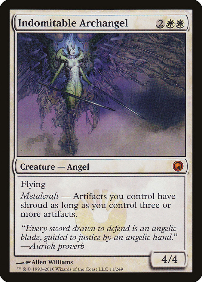 {R} Indomitable Archangel [Scars of Mirrodin][SOM 011]