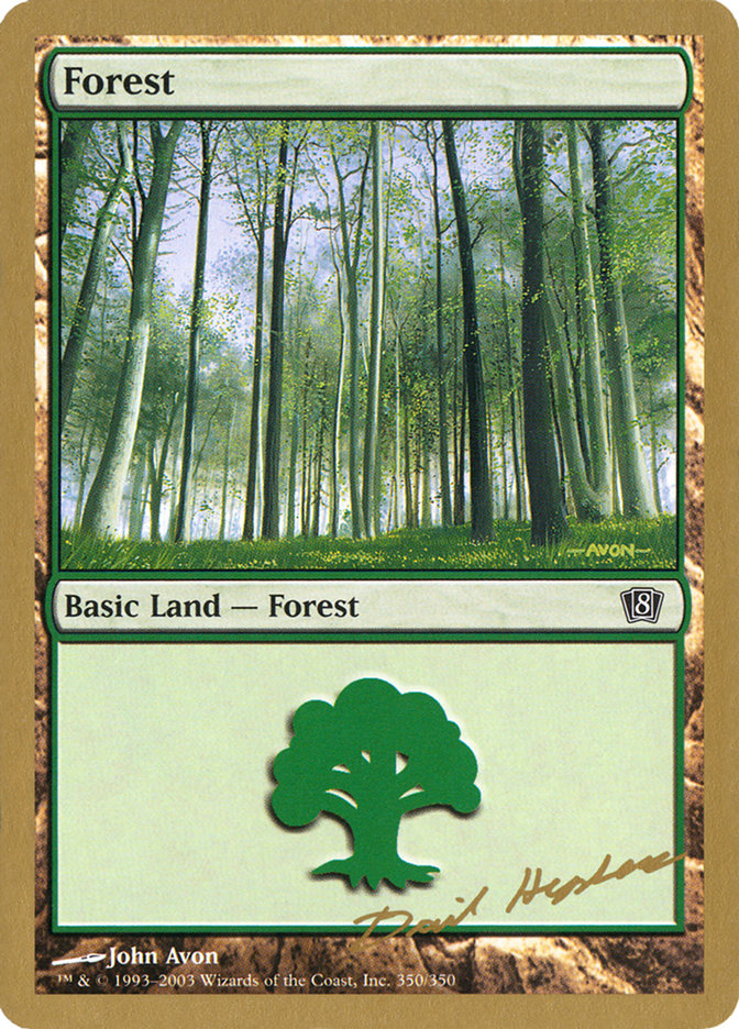{B}[GB WC03 DH350] Forest (dh350) (Dave Humpherys) [World Championship Decks 2003]