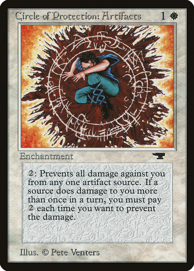 {C} Circle of Protection: Artifacts [Antiquities][ATQ 004]