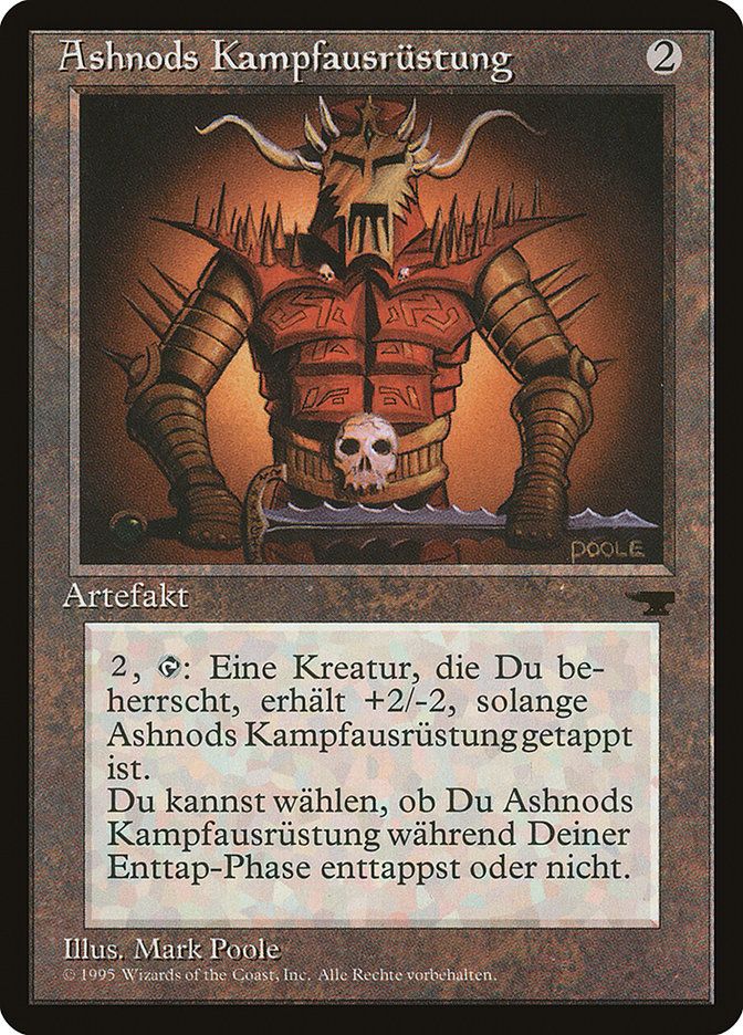 {C} Ashnod's Battle Gear (German) - "Ashnods Kampfausrustung" [Renaissance][REN 104]