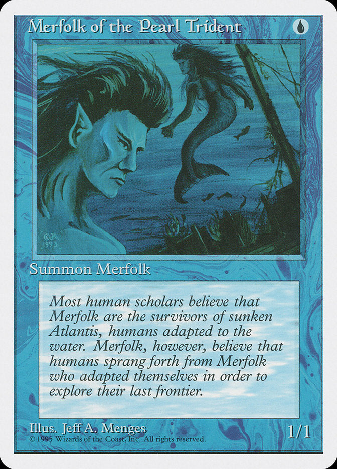 {C} Merfolk of the Pearl Trident [Fourth Edition][4ED 086]