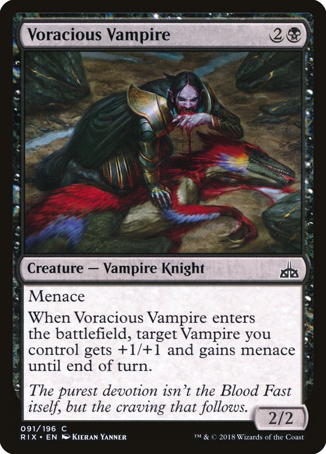 {C} Voracious Vampire [Rivals of Ixalan][RIX 091]