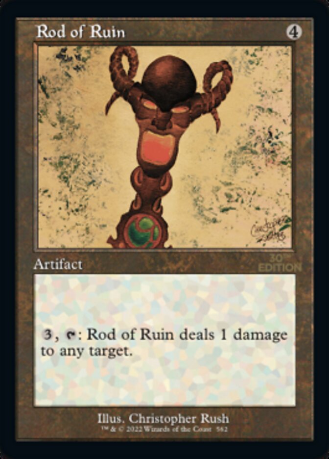 {C} Rod of Ruin (Retro) [30th Anniversary Edition][30A 562]