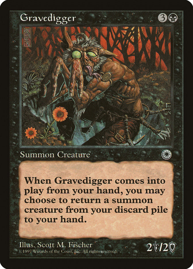 {C} Gravedigger [Portal][POR 095]