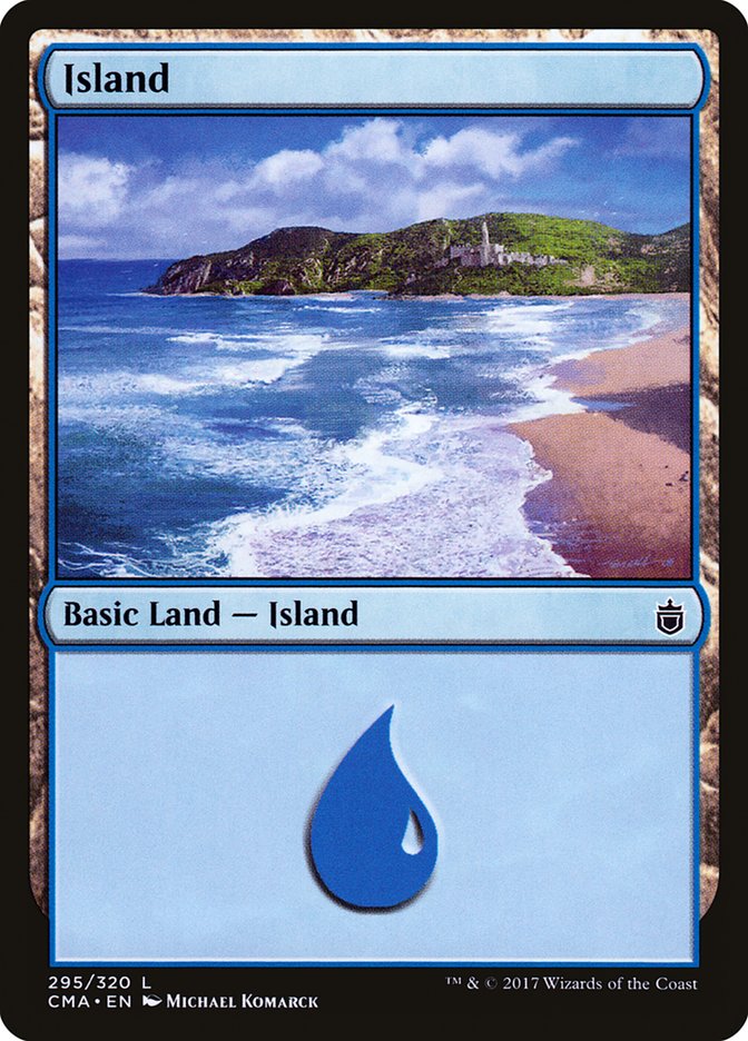 {B}[CMA 295] Island (295) [Commander Anthology]