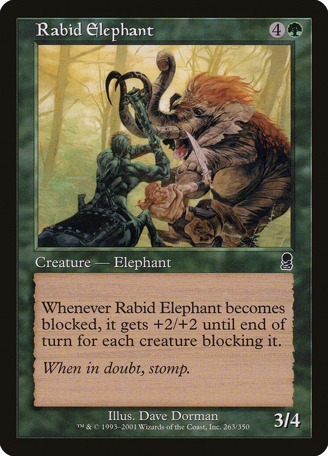 {C} Rabid Elephant [Odyssey][ODY 263]