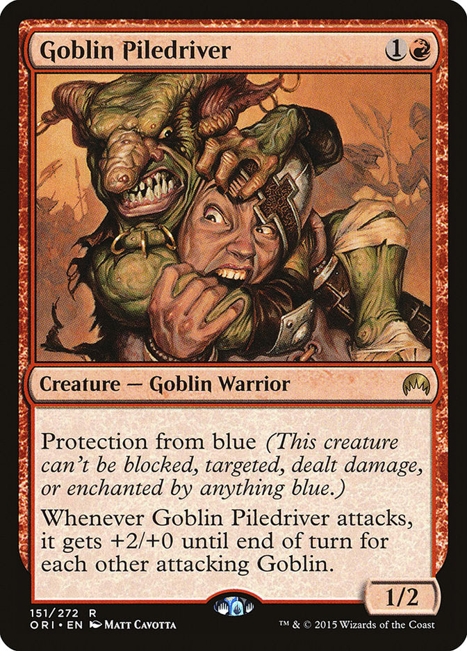 {R} Goblin Piledriver [Magic Origins][ORI 151]