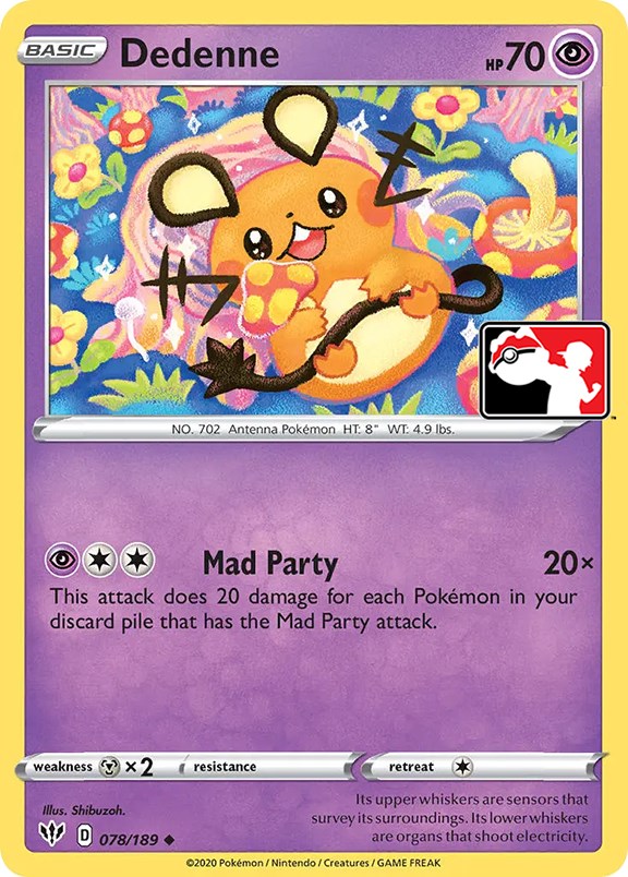 <PC> Dedenne (078/189) [Prize Pack Series One]