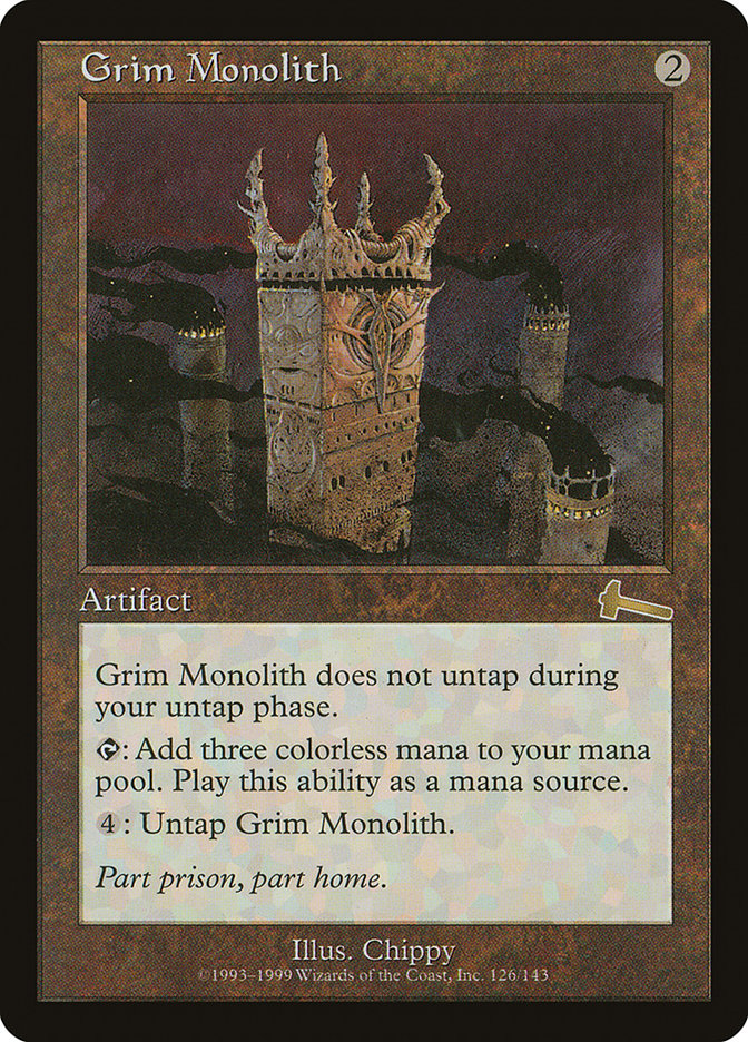 {R} Grim Monolith [Urza's Legacy][ULG 126]