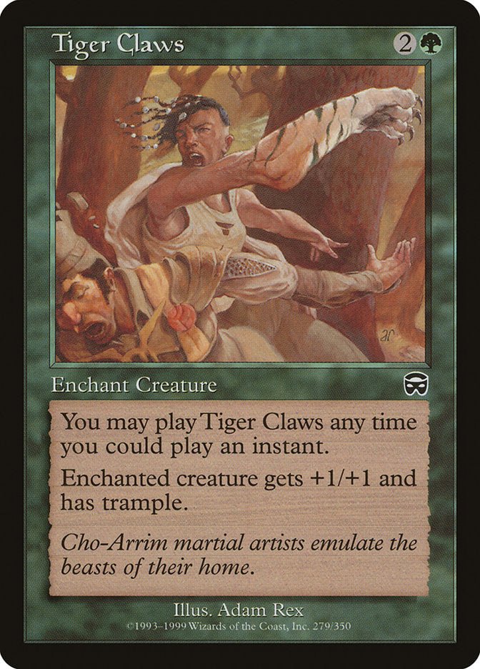 {C} Tiger Claws [Mercadian Masques][MMQ 279]