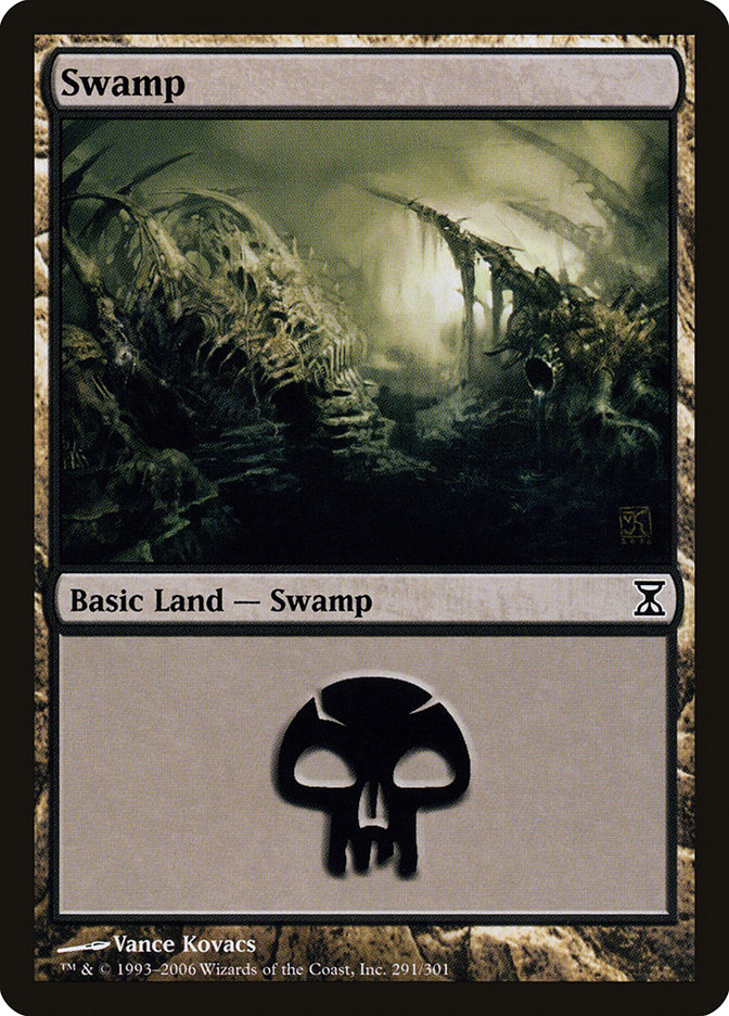 {B}[TSP 291] Swamp (291) [Time Spiral]