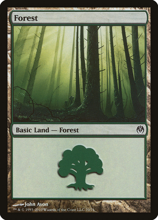 {B}[DDE 070] Forest (70) [Duel Decks: Phyrexia vs. the Coalition]