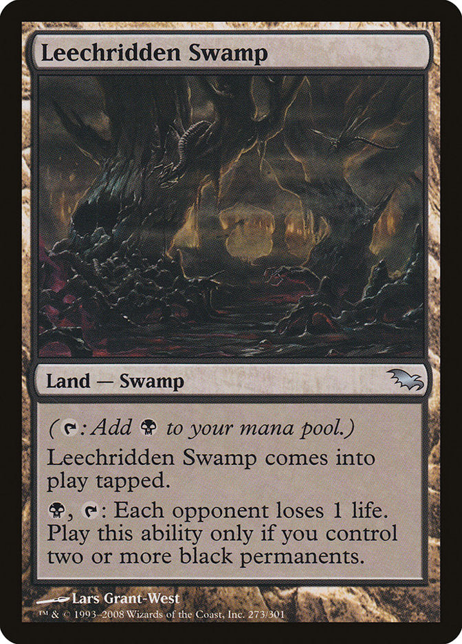 {C} Leechridden Swamp [Shadowmoor][SHM 273]